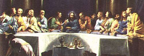 Last Supper on White