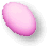 Pink Egg on White